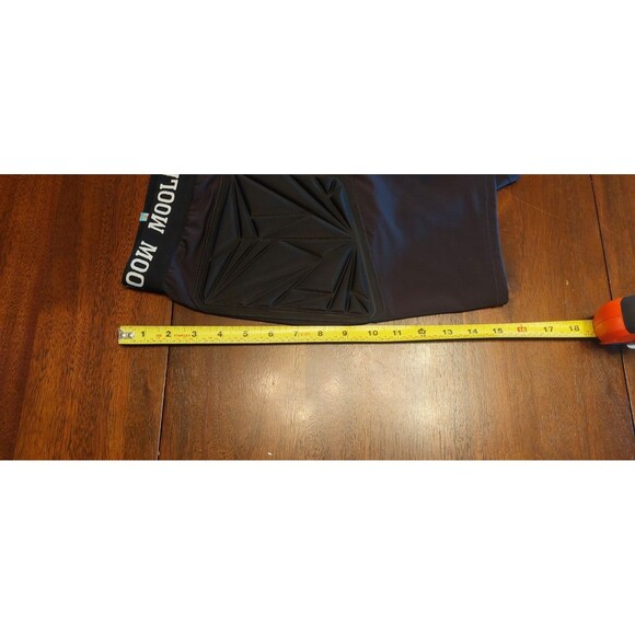 NWT Moolah Kicks Women's Black Padded Compression Shorts Size Large - Picture 3 of 5